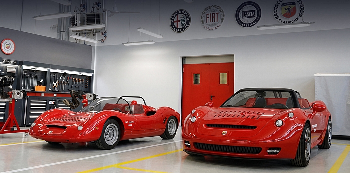  Abarth 1000 SP відродився в сучасній інтерпретації.