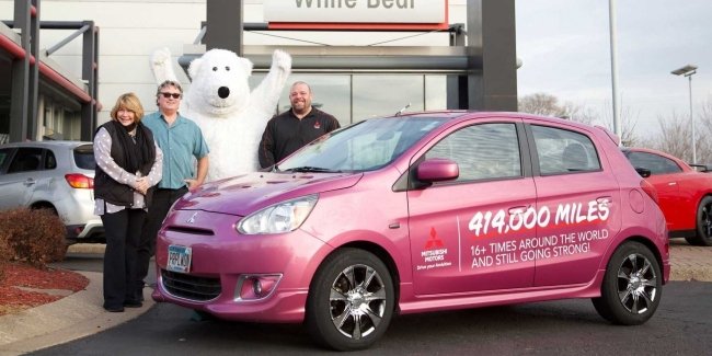  До Луны и обратно на Mitsubishi Mirage