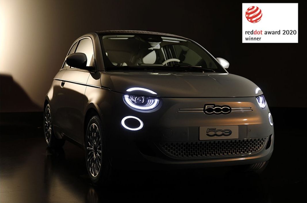 Fiat New 500 отримує нагороду Red Dot Award 2020