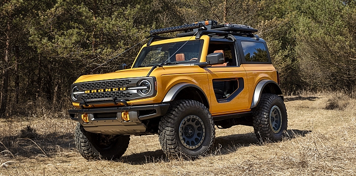  Ford Bronco вызвал ажиотаж среди американцев