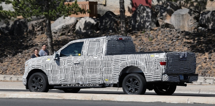  Ford испытывает новый пикап F-150