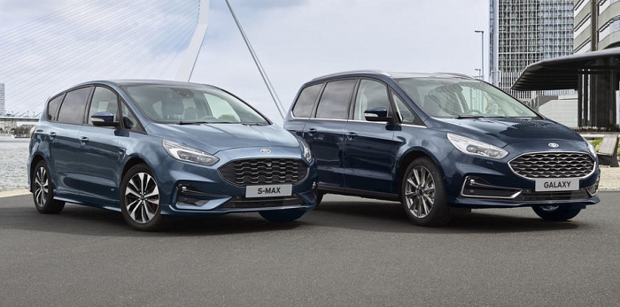 Ford S-Max и Galaxy станут гибридами