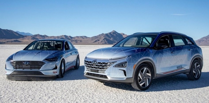 Hyundai установила рекорд скорости среди гибридов и водородных машин