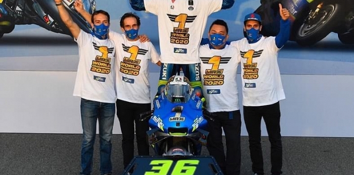  КОМАНДА SUZUKI ECSTAR ЗДОБУЛА ПЕРЕМОГУ В ПЕРЕГОНАХ MOTO GP 2020