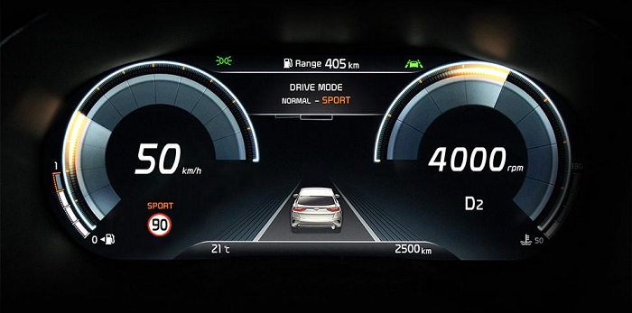  Кросовер Kia XCeed отримає повністю цифрову панель приладів