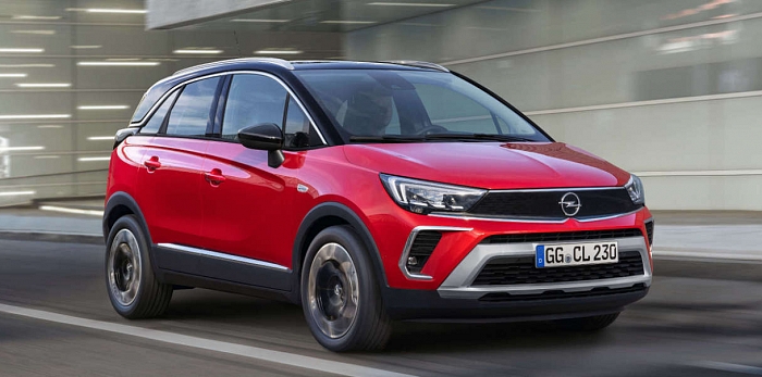  Кросовер Opel Crossland 2021 в Україні: більше версій, більше оригінальності, менші ціни