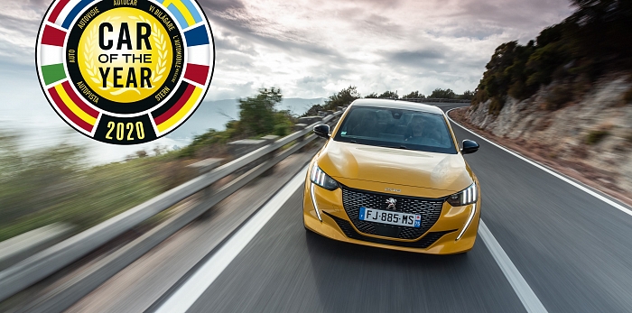  ЛУЧШИЙ СРЕДИ ЛУЧШИХ – PEUGEOT 208 НАЗВАН АВТОМОБИЛЕМ ГОДА 2020 В ЕВРОПЕ
