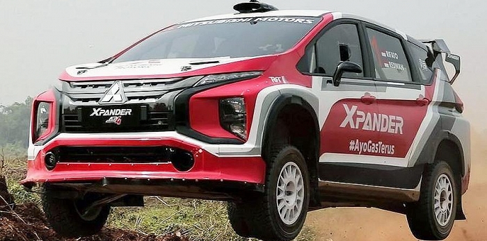  Минивэн Mitsubishi Xpander превратили в спорткар