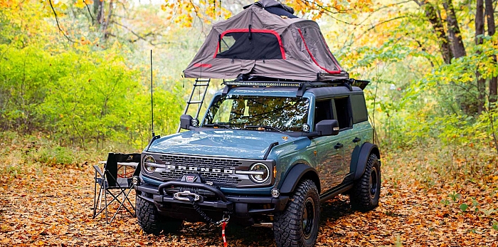  Новый Ford Bronco снарядили для длительных путешествий