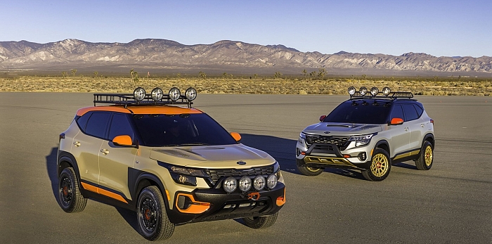  Новый Kia Seltos адаптировали к тяжелому бездорожью