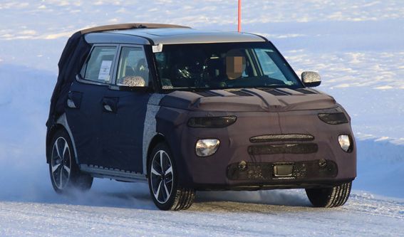  Новый KIA Soul впервые заметили на тестах