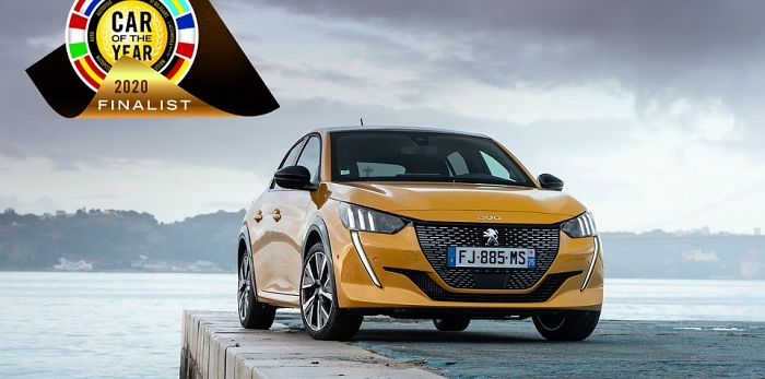  Новый PEUGEOT 208 составит конкуренцию BMW, Porsche и Tesla в борьбе за титул «Автомобиль года 2020» в Европе