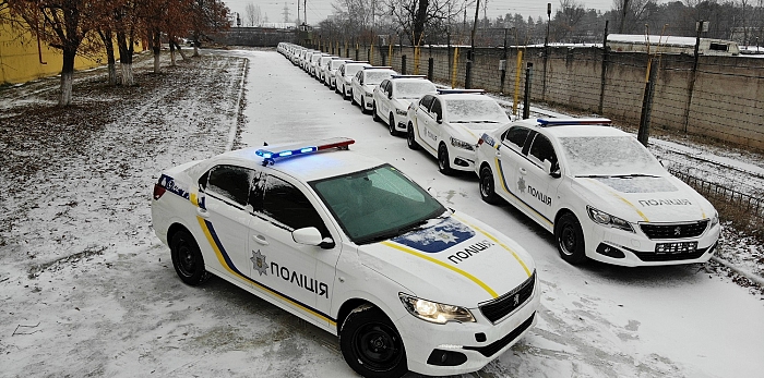  PEUGEOT 301 для Національної поліції України: надійний седан – на службі безпеки