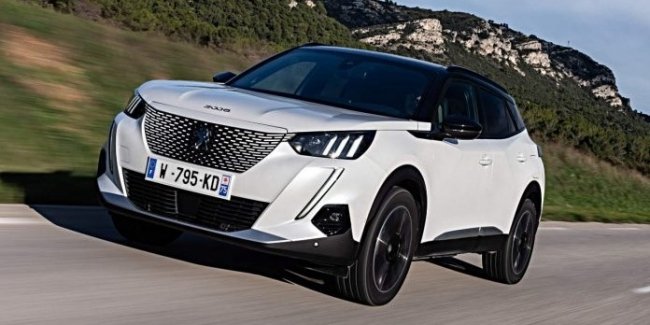  Peugeot представил электрическую версию кроссовера e-2008