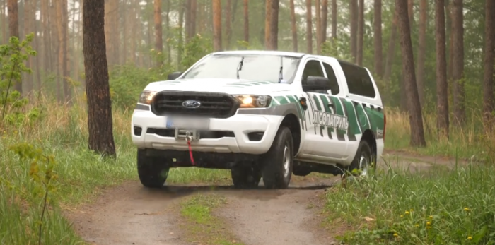  Пикап Ford Ranger защитит украинские леса от пожаров