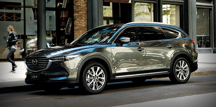  Трёхрядный кроссовер Mazda CX-8 обновили через год после премьеры: расширена моторная гамма