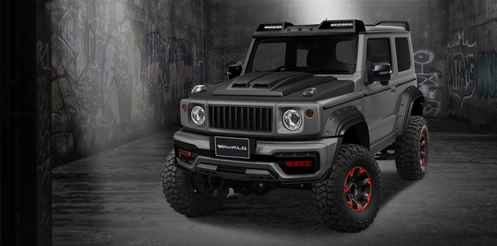  Японские тюнеры превратили Suzuki Jimny в Gelandewagen