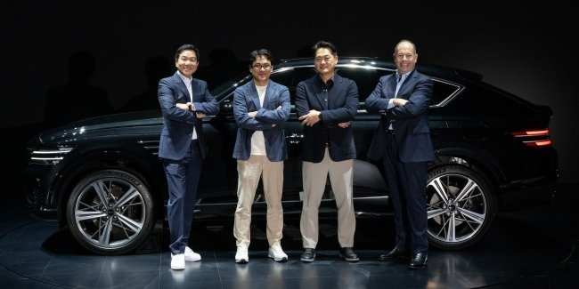  Компанія Hyundai презентувала купеподібну версію кросовера Genesis GV80