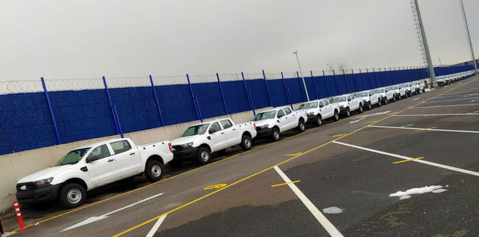  Компания Ford передала полсотни пикапов Ranger на нужды Украины.