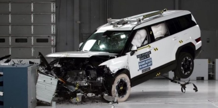  Новий Hyundai Santa Fe отримав найвищий бал за безпеку від IIHS