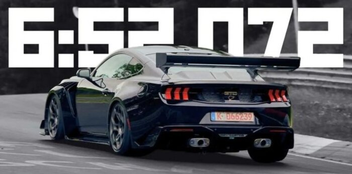  Mustang GTD побив власний рекорд швидкості на Нюрбургрингу