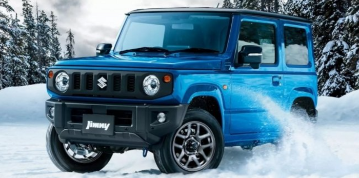  Suzuki обновила популярный внедорожник Jimny